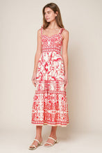 Load image into Gallery viewer, THE GARDEN&#39;S SECRET WOVEN MIDI DRESS
