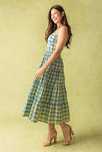 Load image into Gallery viewer, START ALL OVER WOVEN MIDI DRESS
