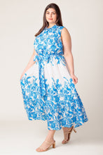 Load image into Gallery viewer, PALM SHORES WOVEN MIDI DRESS
