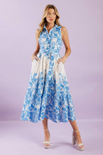 Load image into Gallery viewer, PALM SHORES WOVEN MIDI DRESS
