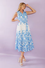 Load image into Gallery viewer, PALM SHORES WOVEN MIDI DRESS
