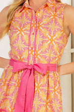 Load image into Gallery viewer, RAINFOREST RADIANCE WOVEN MIDI DRESS
