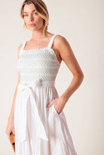 Load image into Gallery viewer, ROMINA BRODERIE WOVEN MIDI DRESS
