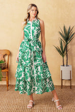 Load image into Gallery viewer, PARK AVENUE WOVEN WOVEN MIDI DRESS
