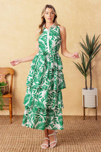 Load image into Gallery viewer, PARK AVENUE WOVEN WOVEN MIDI DRESS
