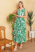 Load image into Gallery viewer, PARK AVENUE WOVEN WOVEN MIDI DRESS
