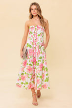 Load image into Gallery viewer, BETTER THAN EVER WOVEN MIDI DRESS
