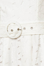 Load image into Gallery viewer, DAFFODILS &amp; DAYDREAMS WOVEN LACE MIDI DRESS
