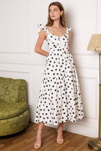 Load image into Gallery viewer, TRIP TO THE SHORE WOVEN MIDI DRESS

