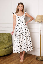 Load image into Gallery viewer, TRIP TO THE SHORE WOVEN MIDI DRESS
