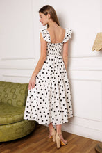 Load image into Gallery viewer, TRIP TO THE SHORE WOVEN MIDI DRESS
