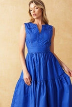Load image into Gallery viewer, MYSTIC MIRAGE WOVEN MIDI DRESS
