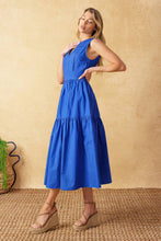 Load image into Gallery viewer, MYSTIC MIRAGE WOVEN MIDI DRESS
