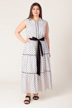 Load image into Gallery viewer, OUT OF REACH WOVEN MIDI DRESS
