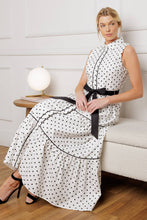 Load image into Gallery viewer, OUT OF REACH WOVEN MIDI DRESS
