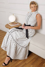 Load image into Gallery viewer, OUT OF REACH WOVEN MIDI DRESS

