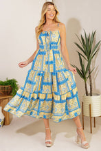 Load image into Gallery viewer, MAKING A WISH WOVEN MIDI DRESS
