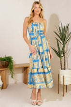 Load image into Gallery viewer, MAKING A WISH WOVEN MIDI DRESS
