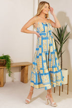 Load image into Gallery viewer, MAKING A WISH WOVEN MIDI DRESS
