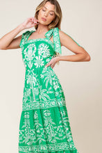 Load image into Gallery viewer, SWEET LIKE GREEN WOVEN MAXI DRESS
