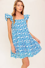 Load image into Gallery viewer, HALF PASS SUNSET WOVEN MINI DRESS
