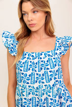 Load image into Gallery viewer, HALF PASS SUNSET WOVEN MINI DRESS
