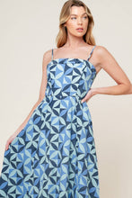 Load image into Gallery viewer, GWENNY BLUE DENIM MIDI DRESS
