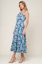 Load image into Gallery viewer, GWENNY BLUE DENIM MIDI DRESS
