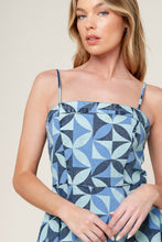 Load image into Gallery viewer, GWENNY BLUE DENIM MIDI DRESS
