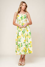 Load image into Gallery viewer, BEAMING PERFECTION IVORY WOVEN MIDI DRESS
