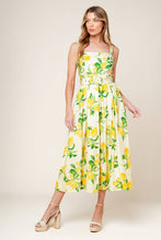 Load image into Gallery viewer, BEAMING PERFECTION IVORY WOVEN MIDI DRESS
