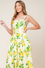 Load image into Gallery viewer, BEAMING PERFECTION IVORY WOVEN MIDI DRESS
