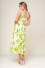 Load image into Gallery viewer, BEAMING PERFECTION IVORY WOVEN MIDI DRESS
