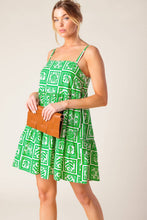 Load image into Gallery viewer, A WORLD FULL OF WONDER WOVEN MINI DRESS
