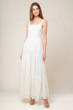 Load image into Gallery viewer, AFTER THE RAIN WHITE LACE MAXI DRESS
