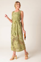 Load image into Gallery viewer, IN MY FREE TIME WOVEN LACE MIDI DRESS
