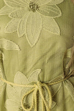 Load image into Gallery viewer, IN MY FREE TIME WOVEN LACE MIDI DRESS

