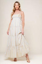 Load image into Gallery viewer, WAVES OF LIFT WOVEN MAXI DRESS
