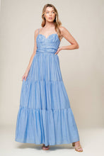 Load image into Gallery viewer, MOMENT MAKER WOVEN MAXI DRESS
