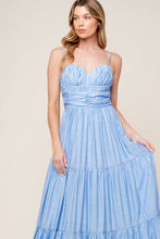 Load image into Gallery viewer, MOMENT MAKER WOVEN MAXI DRESS
