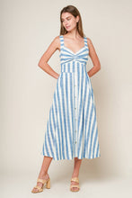 Load image into Gallery viewer, LUSH WITH LIFE WOVEN MIDI DRESS
