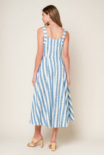 Load image into Gallery viewer, LUSH WITH LIFE WOVEN MIDI DRESS
