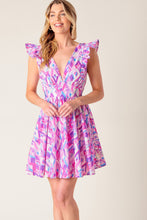 Load image into Gallery viewer, BETTER WITHOUT YOU WOVEN MINI DRESS
