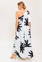 Load image into Gallery viewer, SUNSET SERENADE WOVEN MAXI DRESS

