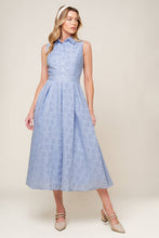 Load image into Gallery viewer, GRAND ENTRANCE WOVEN MIDI DRESS

