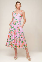 Load image into Gallery viewer, TIME FOR TEAM WOVEN MIDI DRESS
