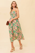 Load image into Gallery viewer, STORYTELLING WOVEN MIDI DRESS
