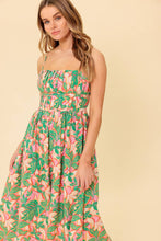 Load image into Gallery viewer, STORYTELLING WOVEN MIDI DRESS
