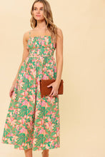 Load image into Gallery viewer, STORYTELLING WOVEN MIDI DRESS
