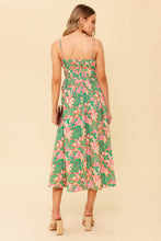 Load image into Gallery viewer, STORYTELLING WOVEN MIDI DRESS
